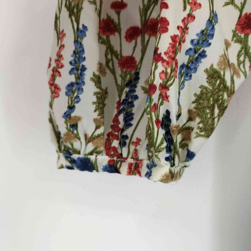 ショコラフィネローブ chocol raffine robe 花柄ワンピース レディース FREE